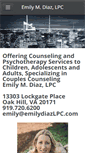 Mobile Screenshot of diazcounseling.com